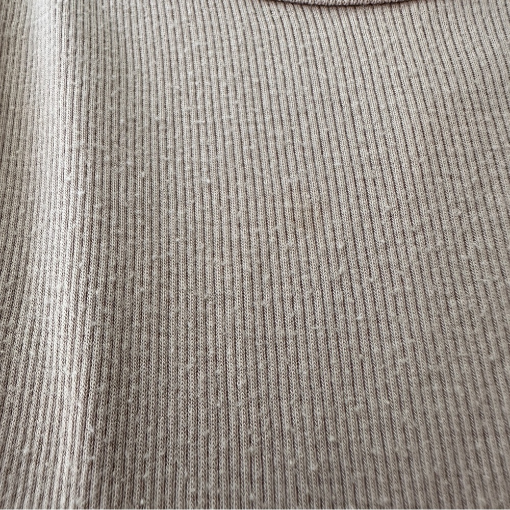 Lacoste women's size XL 46 tan beige tank top sleeveless shirt - Picture 13 of 13